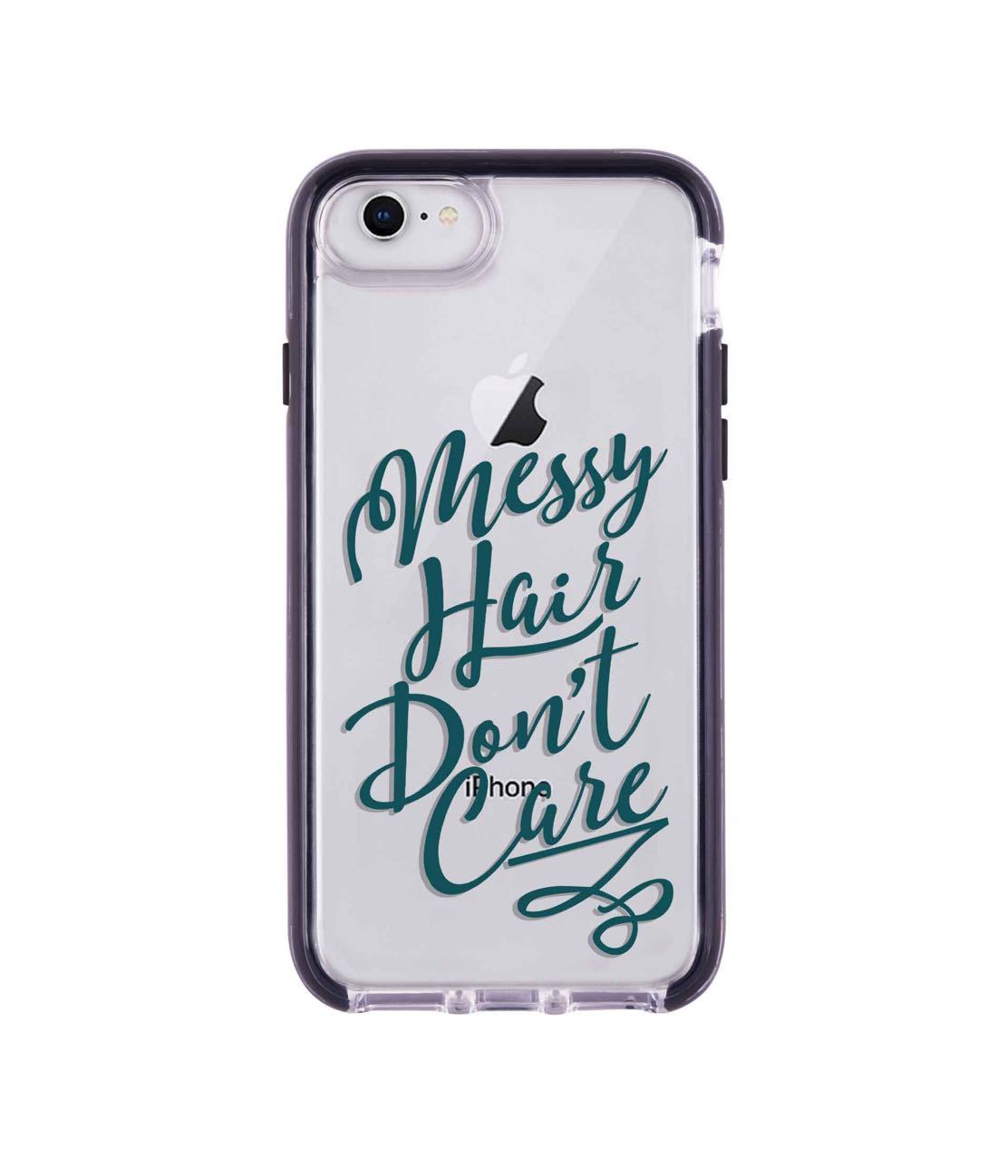 Messy Hair Dont Care - Extreme Phone Case for iPhone SE (2020)