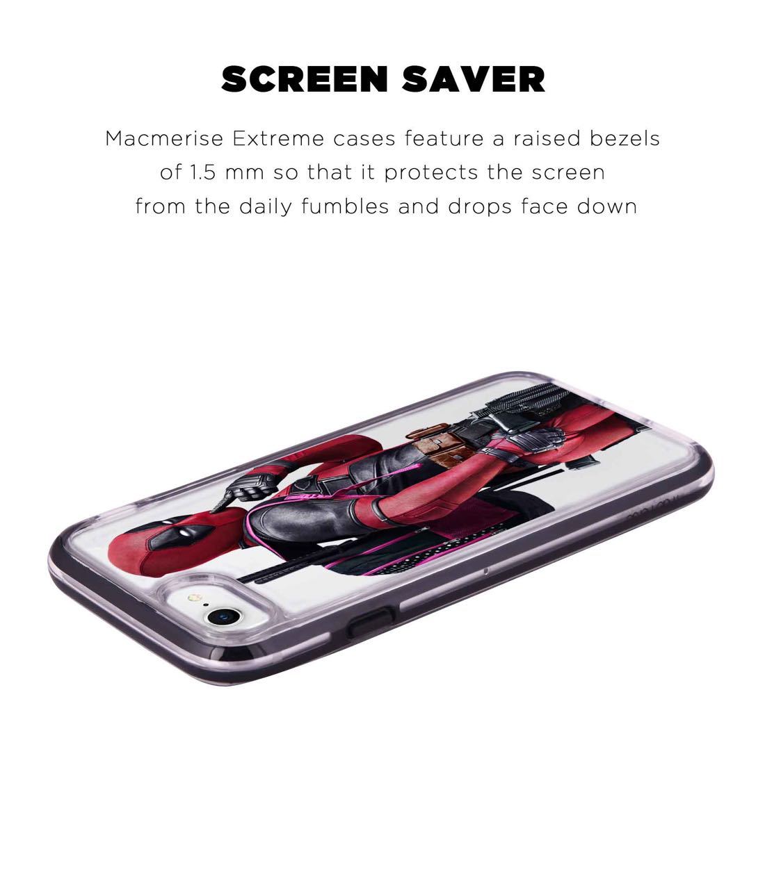 Smart Ass Deadpool - Extreme Phone Case for iPhone 8