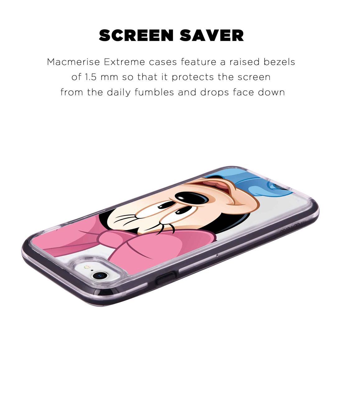 Zoom Up Minnie - Extreme Phone Case for iPhone 8