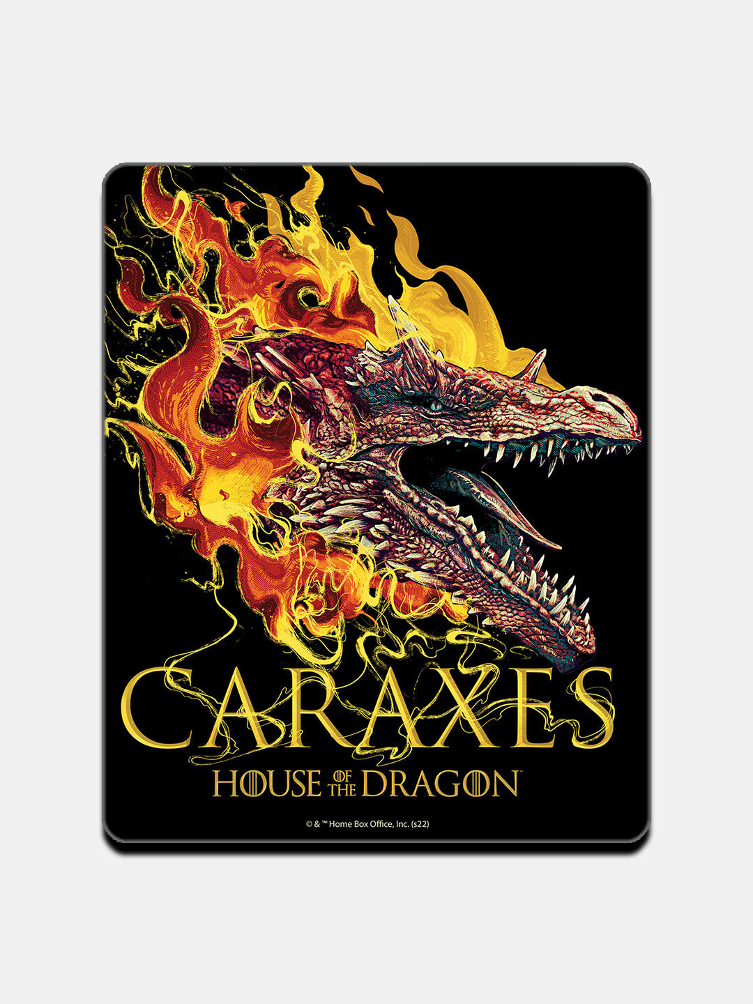 Buy HOD Caraxes Fire - Fridge Magnets Fridge Magnets Online