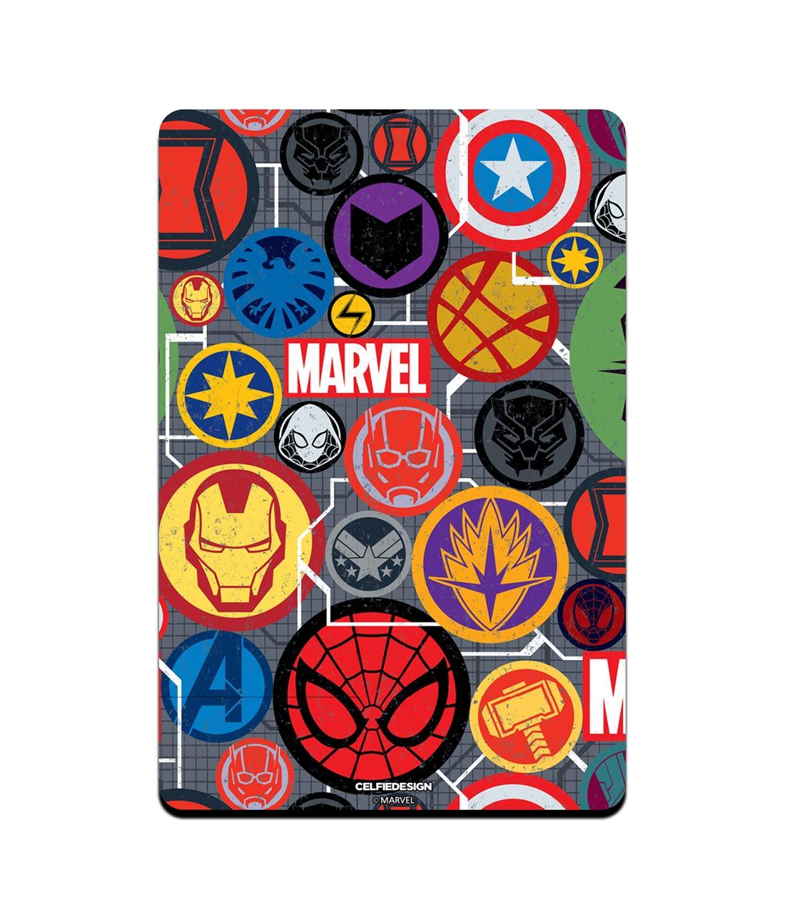 Buy Marvel Comics Collection Macmerise Glass Case for iPhone 12
