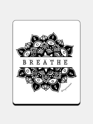 Buy Breathe White - Fridge Magnets Fridge Magnets Online