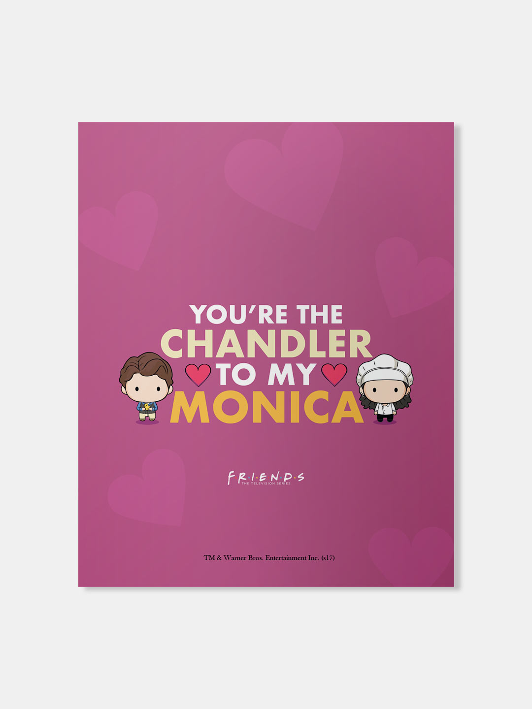 Buy Valentine Chandler to Monica - Fridge Magnets Fridge Magnets Online