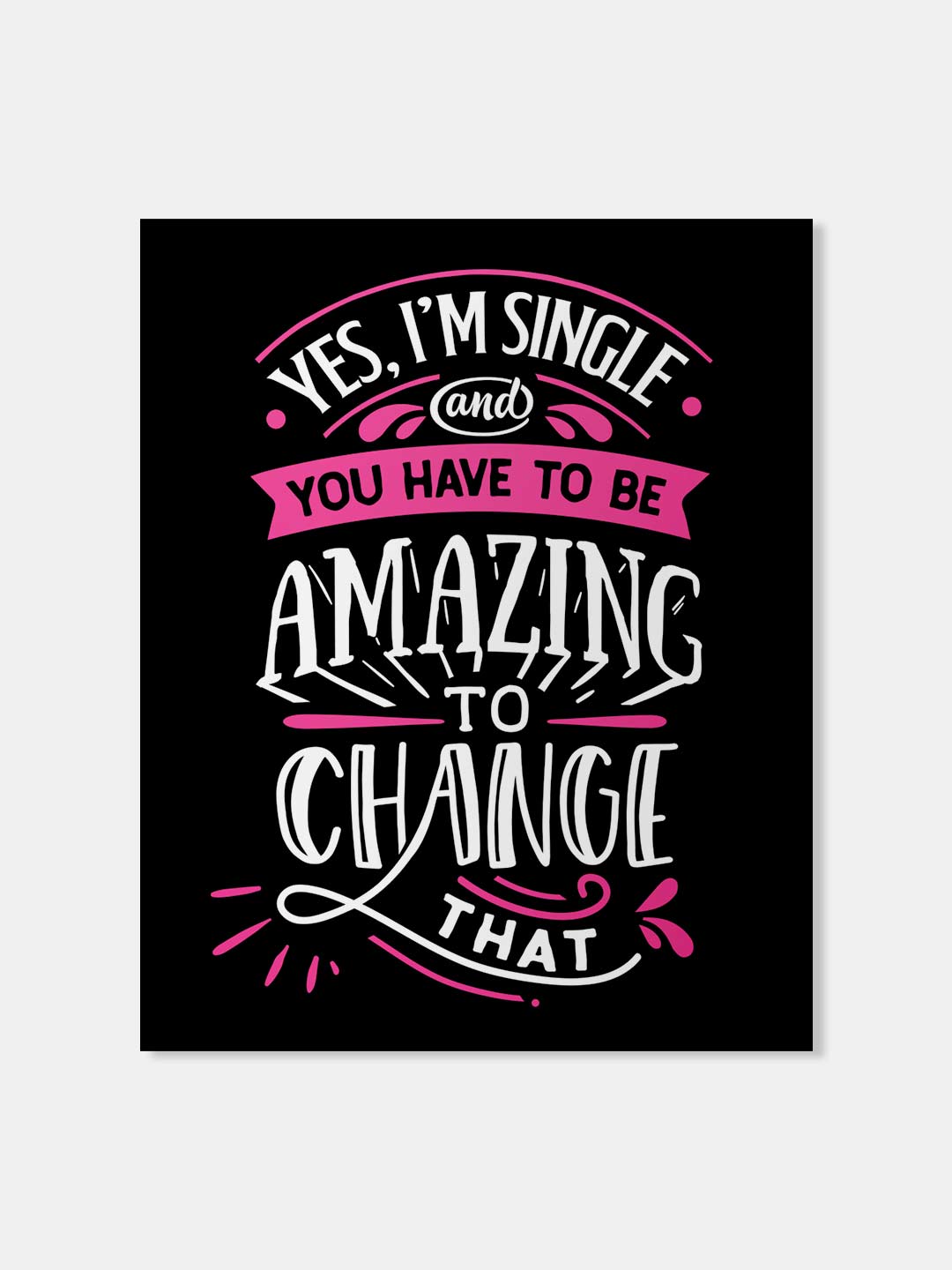 Buy Valentine I'm Single - Fridge Magnets Fridge Magnets Online