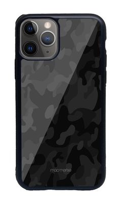 Buy Camo Black - Glass Phone Case for iPhone 11 Pro Phone Cases & Covers Online