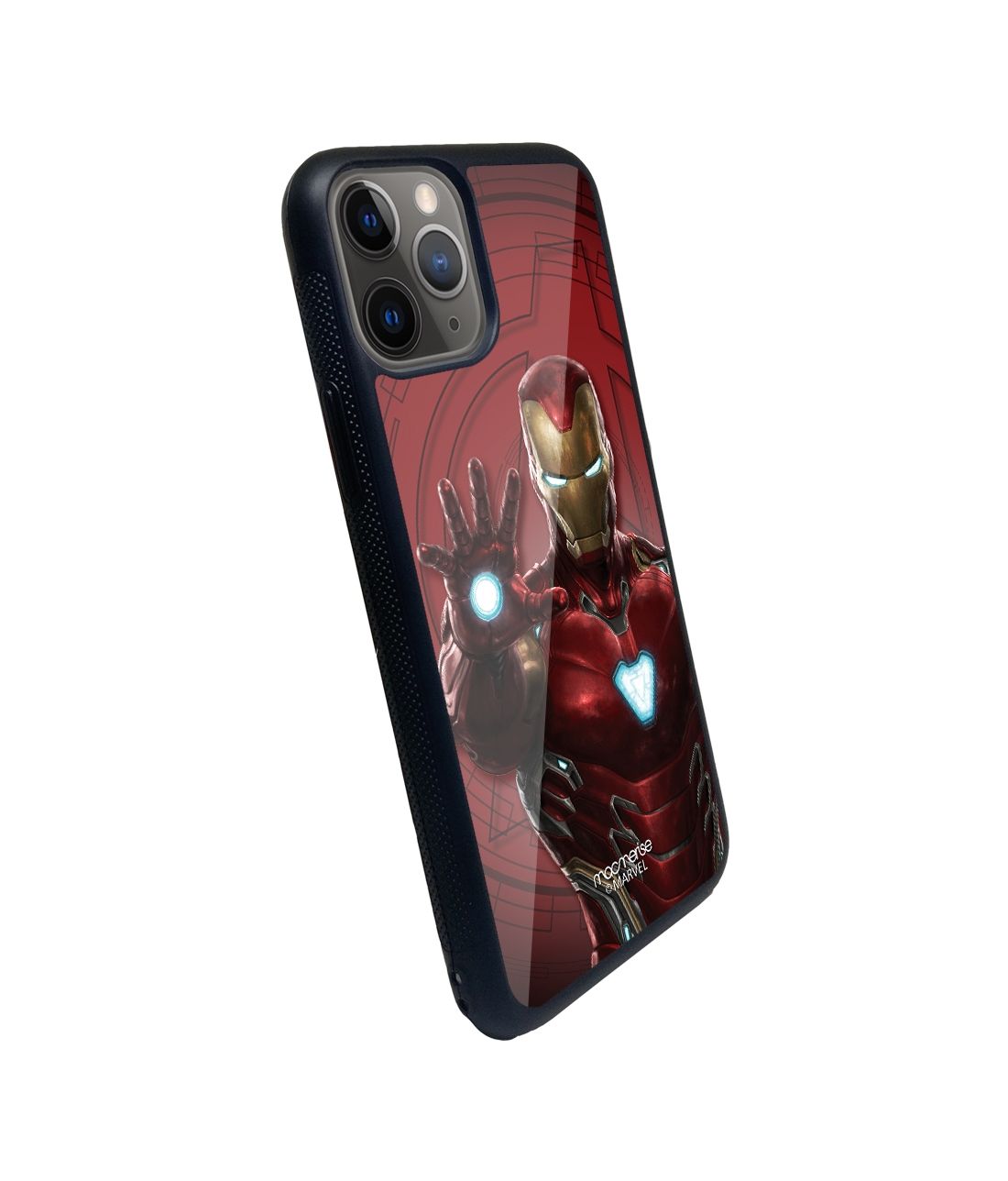 Buy Iron Man Mark L Armor Macmerise Glass Case For Iphone 11 Pro Max Online