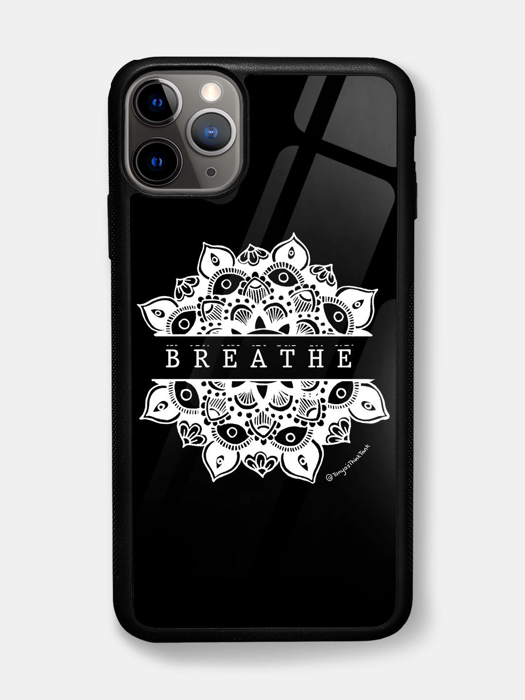 Buy Breathe White - Glass Phone Case for iPhone 11 Pro Phone Cases & Covers Online