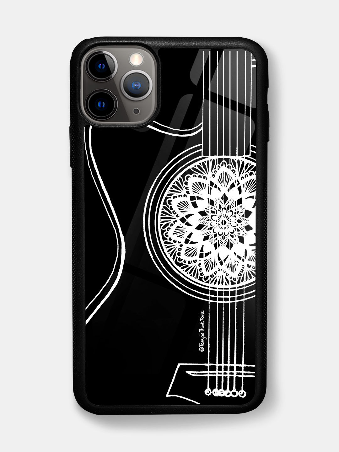 Buy Guitar White - Glass Phone Case for iPhone 11 Pro Phone Cases & Covers Online