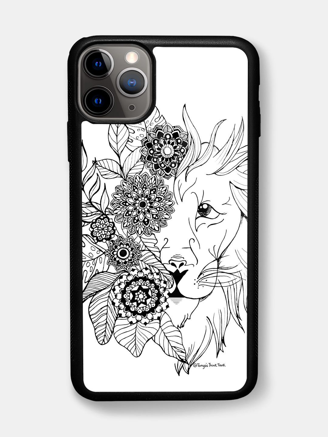 Buy Lion - Glass Phone Case for iPhone 11 Pro Phone Cases & Covers Online