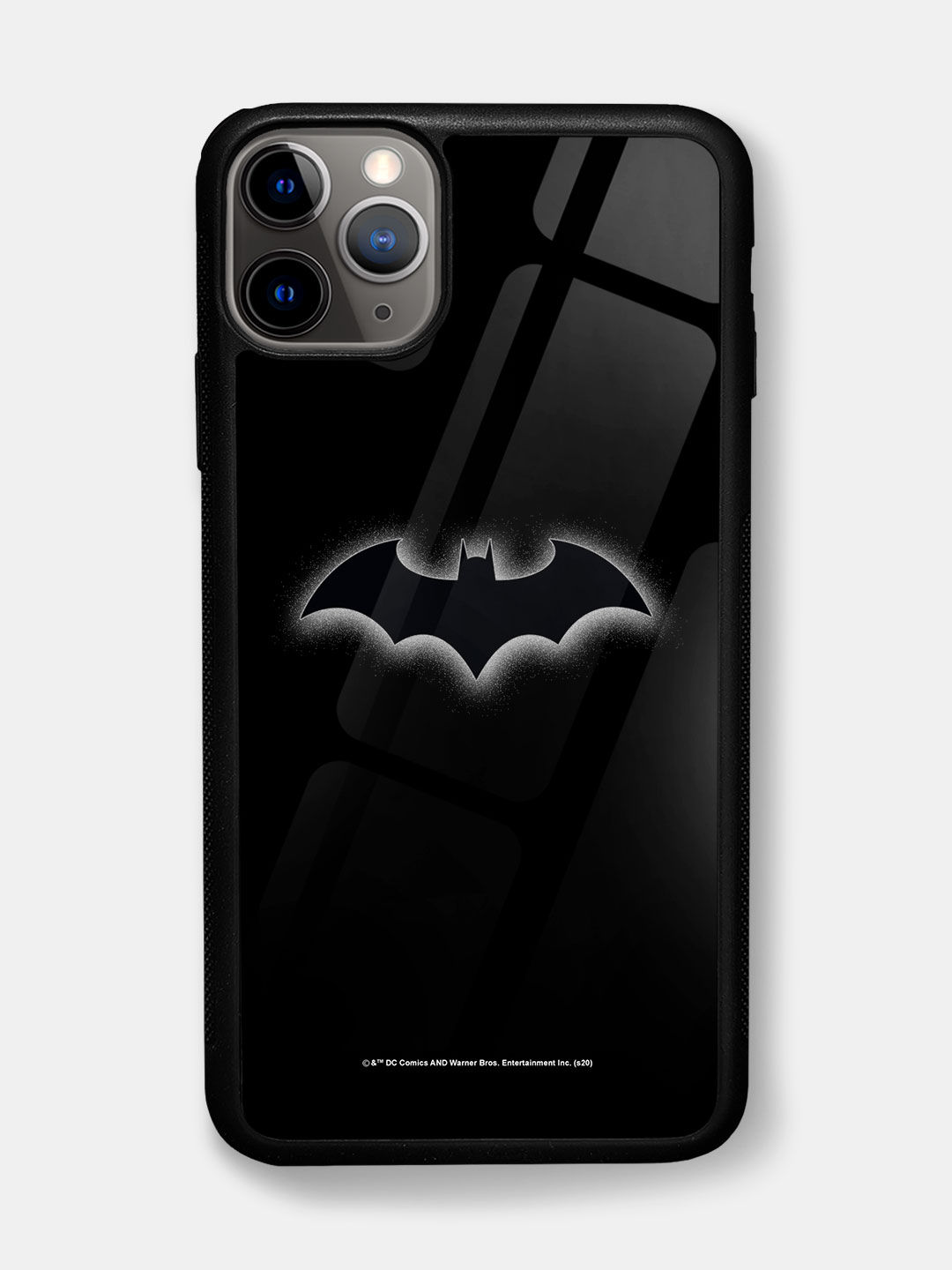 Buy Logo Batman Macmerise Glass Case for iPhone 11 Pro Online