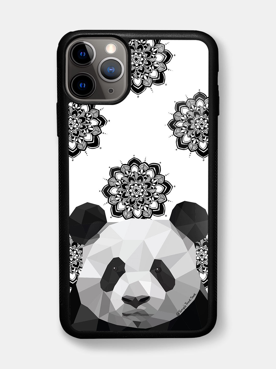 Buy Panda Poly - Glass Phone Case for iPhone 11 Pro Phone Cases & Covers Online