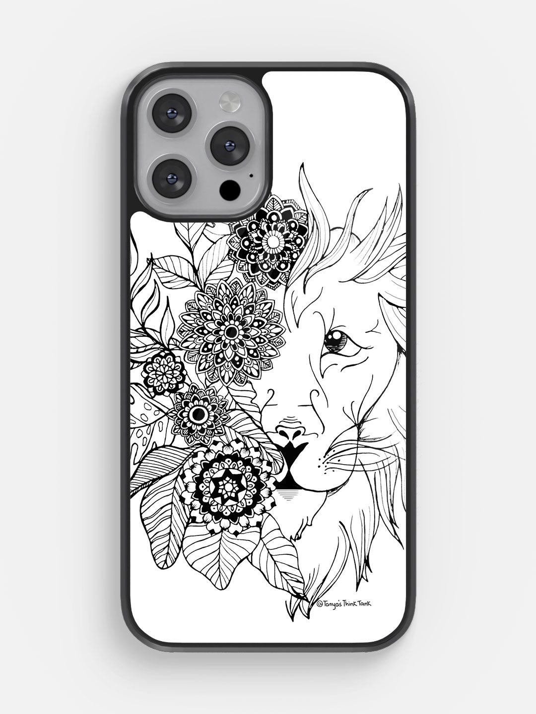 Buy Lion - Glass Phone Case for iPhone 12 Pro Max Phone Cases & Covers Online