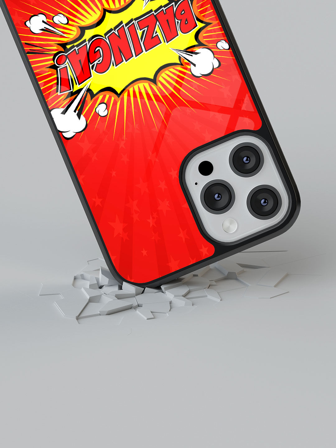 Buy Marvel Iconic Mashup Macmerise Glass Case for iPhone 13 Online