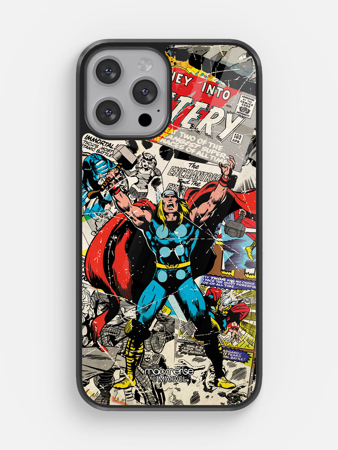 Buy Marvel Comics Collection Macmerise Glass Case for iPhone 11 Pro Max  Online