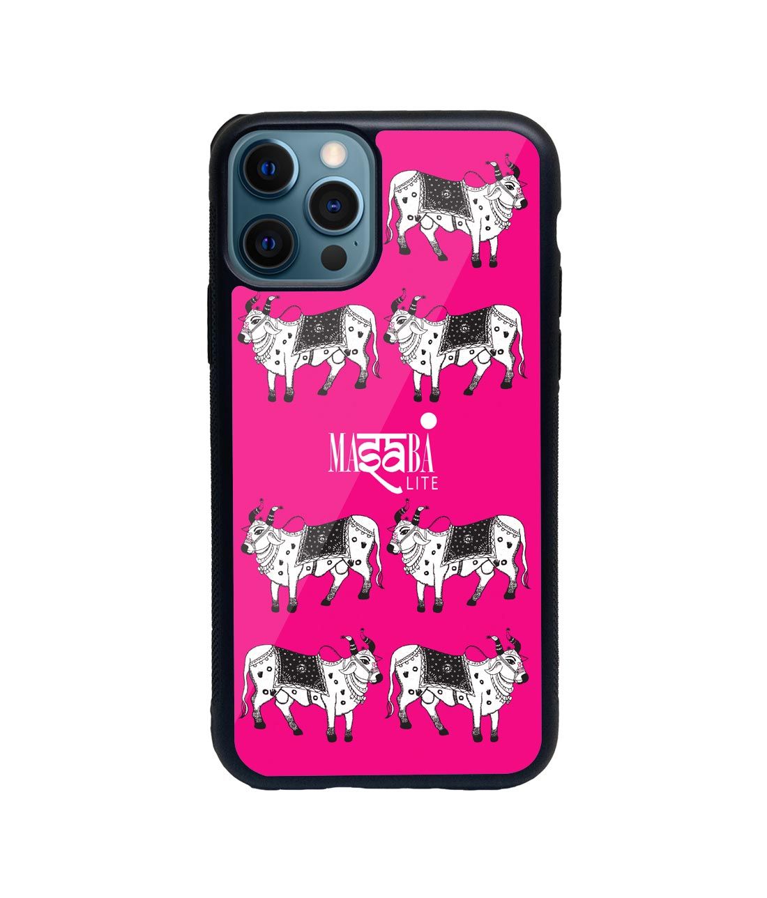 Masaba Cow Print - Glass Case for iPhone 12 Pro Max