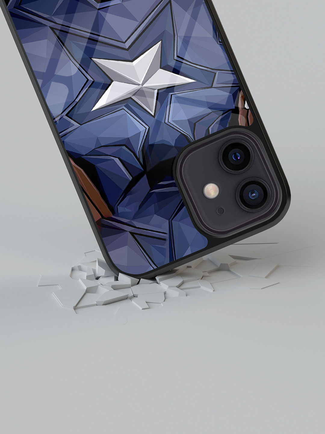 Buy Captain America Vintage Suit Macmerise Glass Case for iPhone 12 Mini  Online