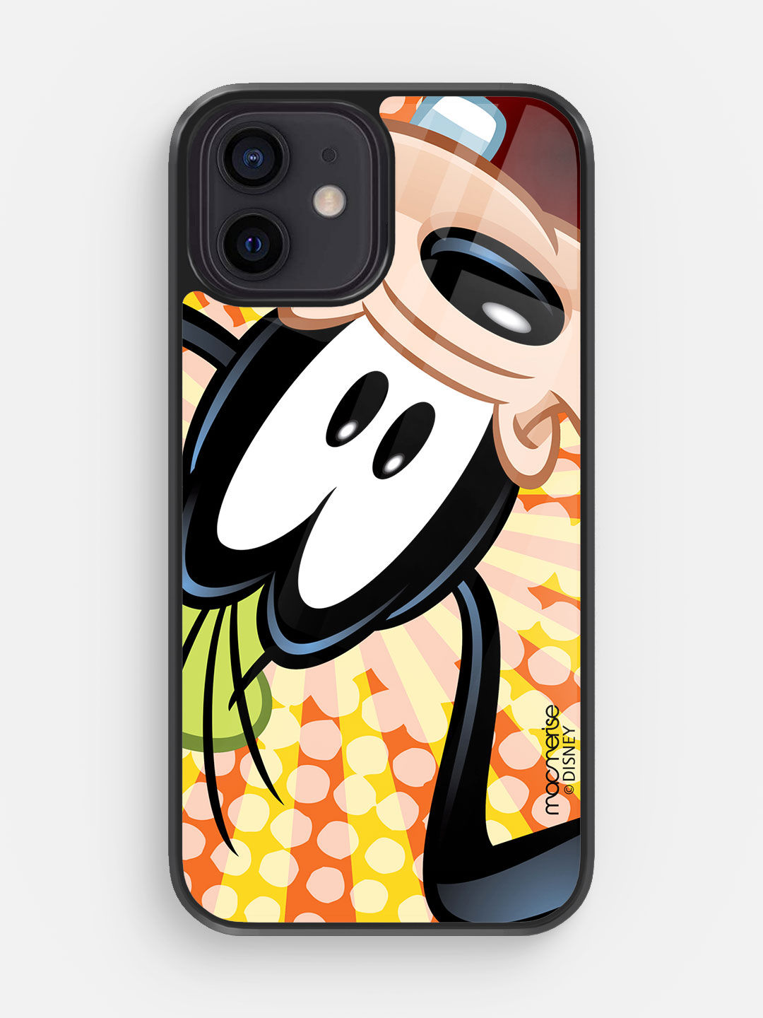 Goofy Upside Down - Glass Case For iPhone 12 Mini