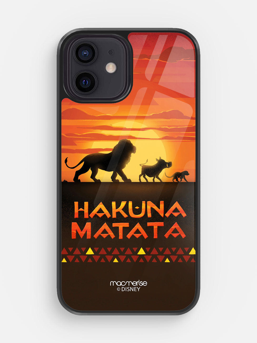 Hakuna Matata - Glass Case For iPhone 12 Mini