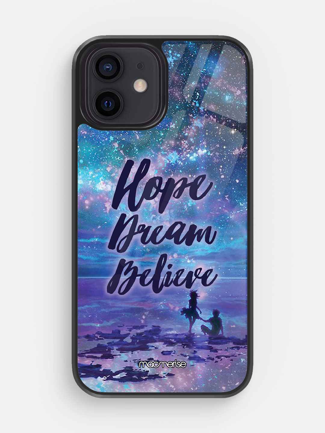 Hope Dream Believe - Glass Case For iPhone 12 Mini