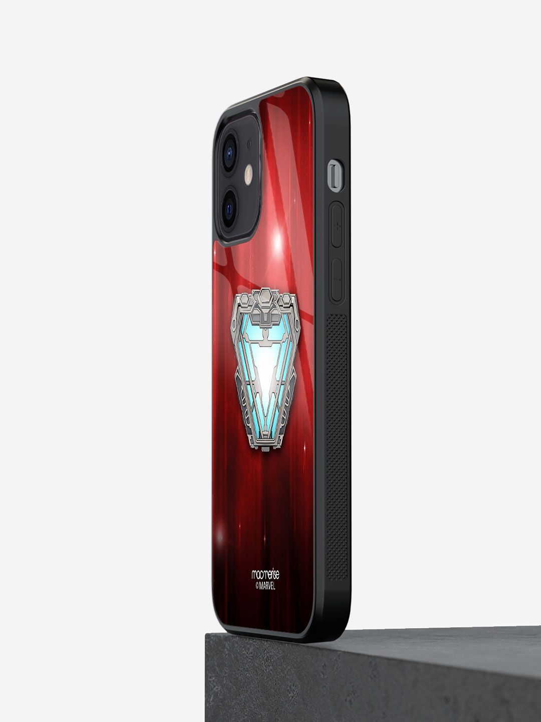 Iron man Infinity Arc Reactor - Glass Case For iPhone 12 Mini