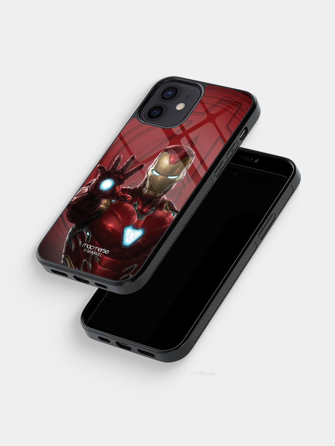 Iron man Mark L Armor - Glass Case For iPhone 12 Mini