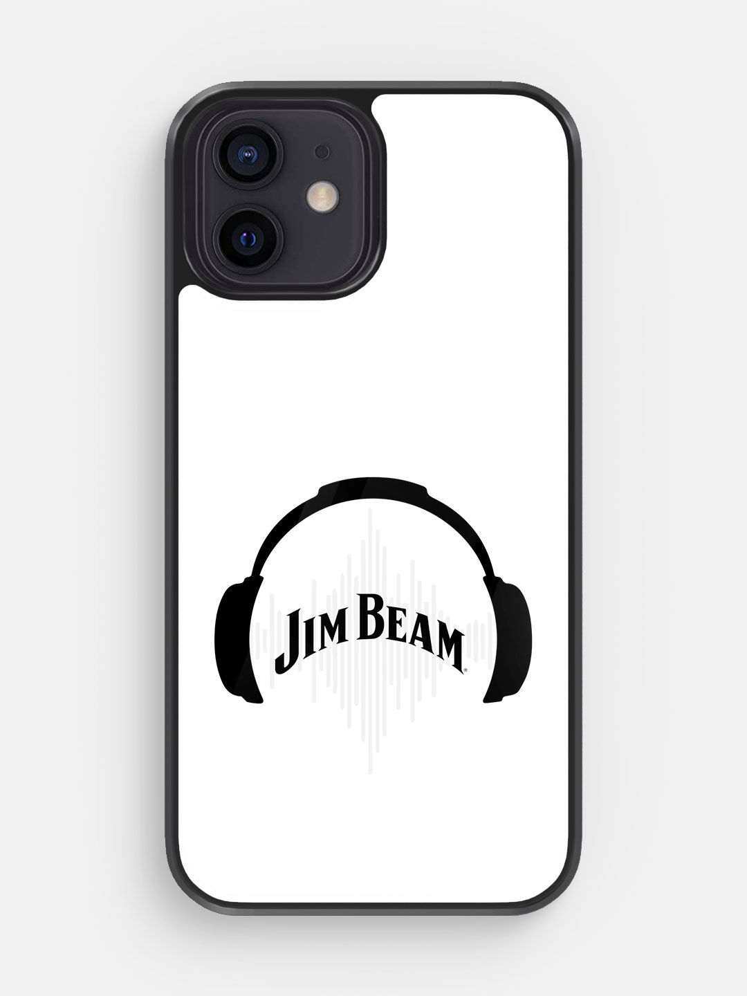 Jim Beam Solid Sound - Glass Case For iPhone 12 Mini