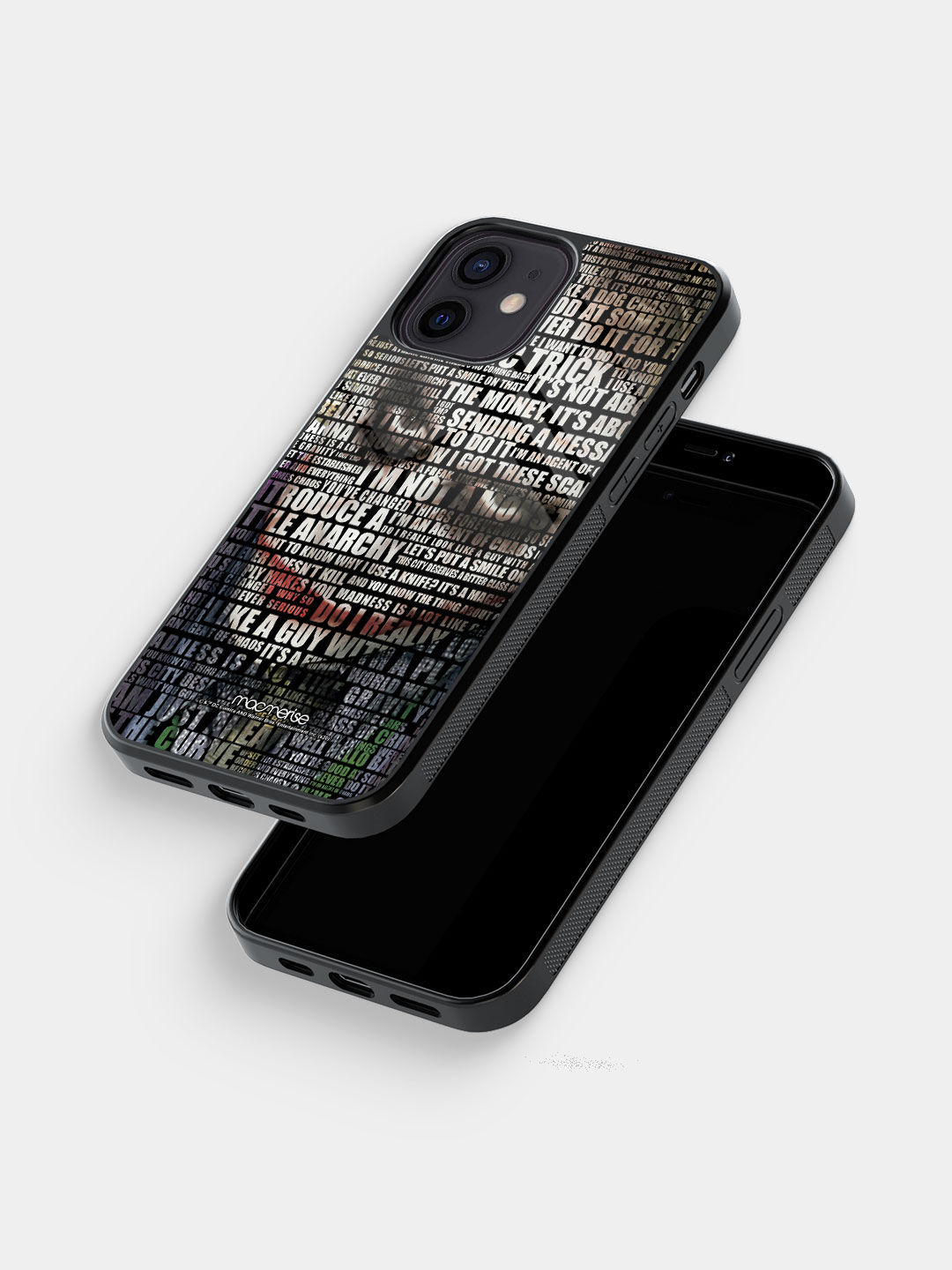 Joker Quotes - Glass Case For iPhone 12 Mini