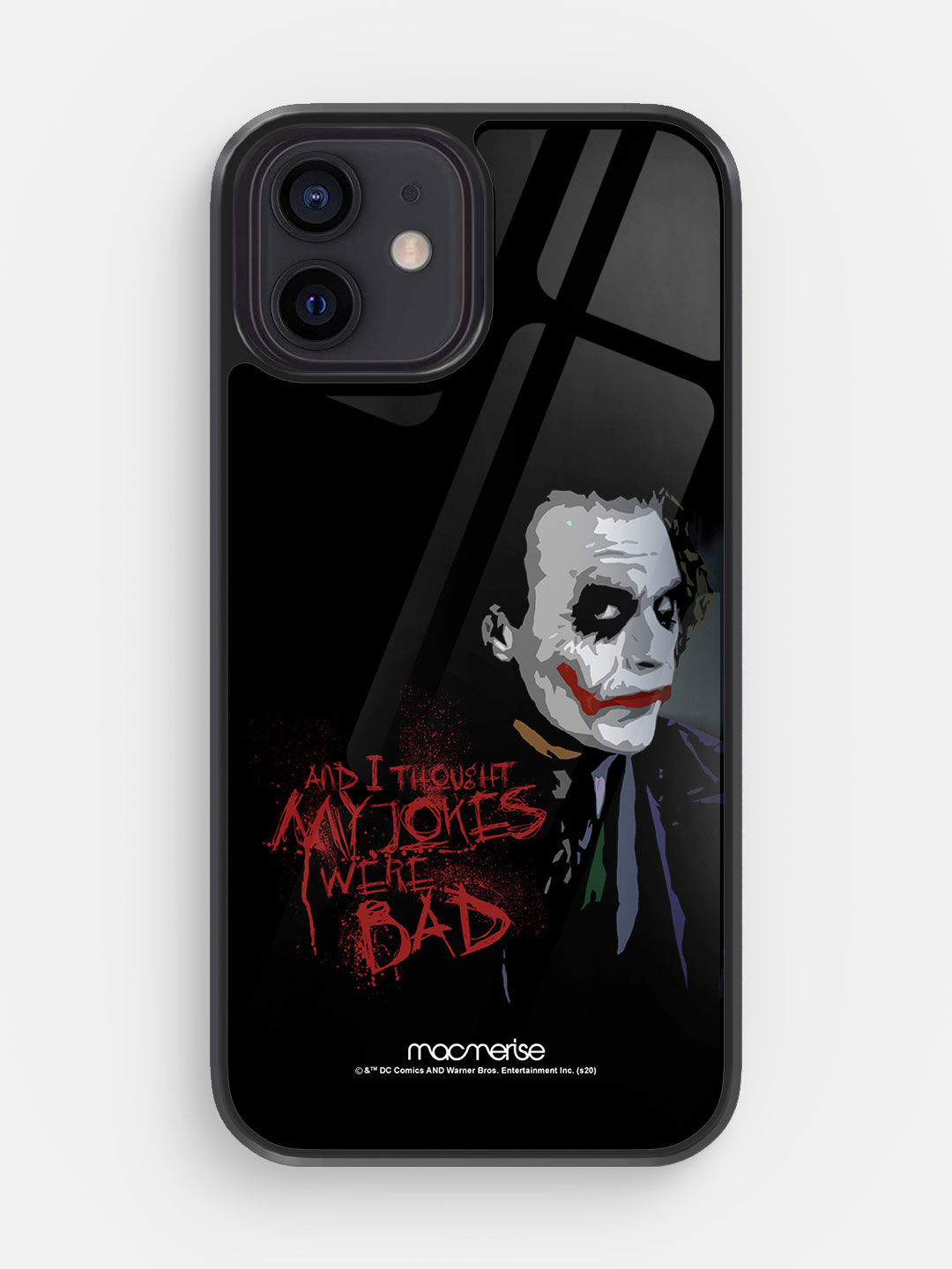 Jokers Sarcasm - Glass Case For iPhone 12 Mini