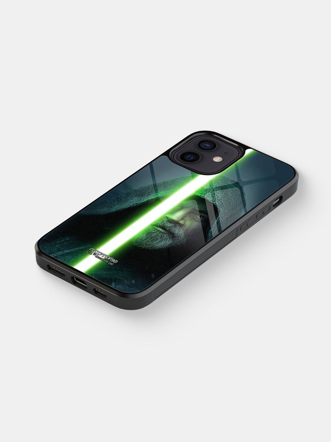 Light Saber Green - Glass Case For iPhone 12 Mini