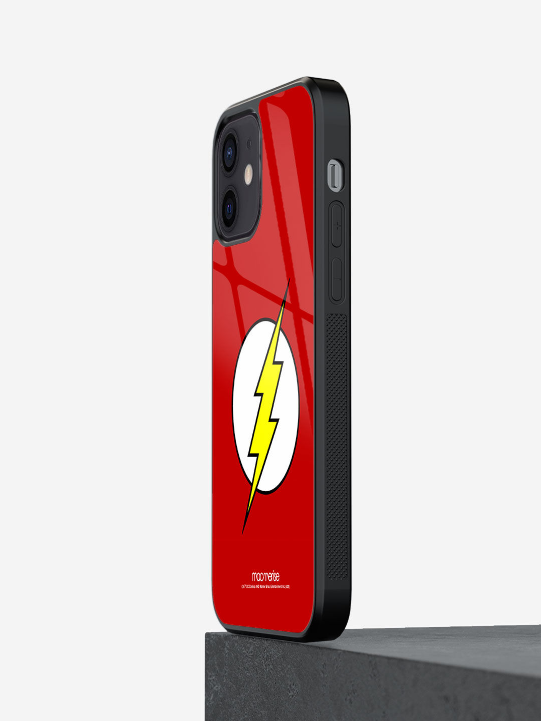 Logo Flash - Glass Case For iPhone 12 Mini