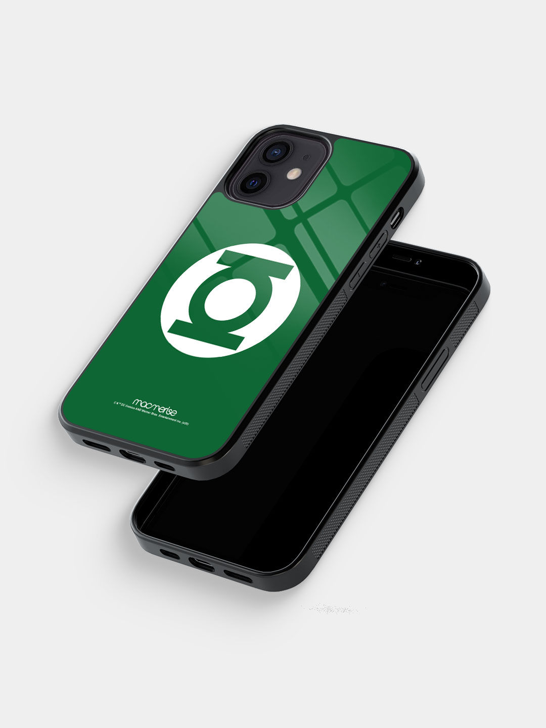 Logo Green Lantern - Glass Case For iPhone 12 Mini