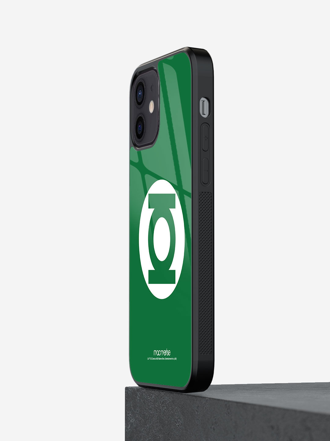 Logo Green Lantern - Glass Case For iPhone 12 Mini