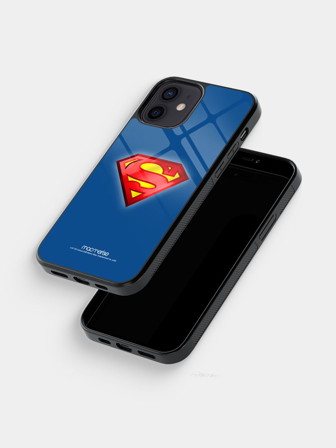 Logo Superman - Glass Case For iPhone 12 Mini