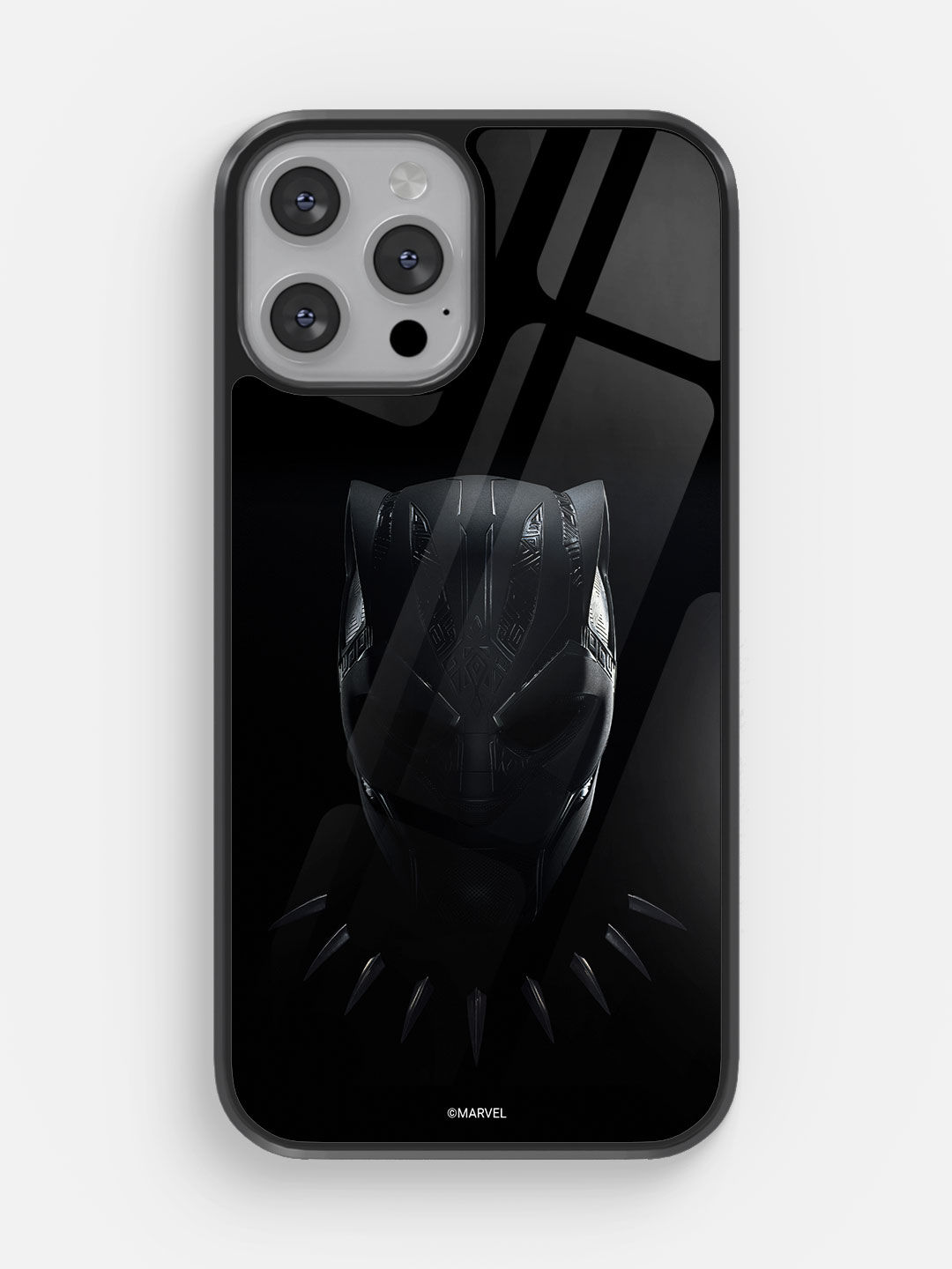 Wakanda Forever Black Panther Glass Phone Case for iPhone 12 Pro