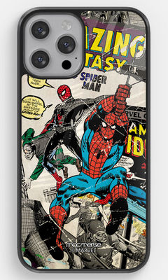 Buy Comic Spidey - Glass Case For iPhone 12 Pro Phone Cases & Covers Online