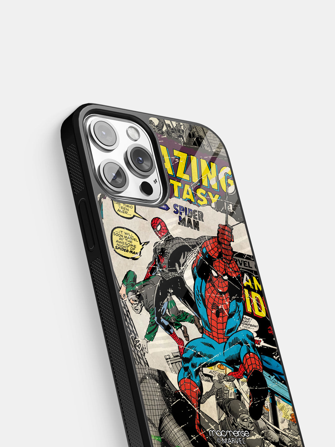 Buy Marvel Comics Collection Macmerise Glass Case for iPhone 12