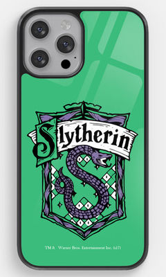 Buy Crest Slytherin - Glass Case For iPhone 12 Pro Phone Cases & Covers Online