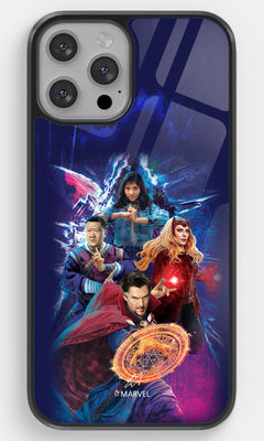 Buy Dr Strange Multiverse Team -  Glass Case for iPhone 12 Pro Phone Cases & Covers Online