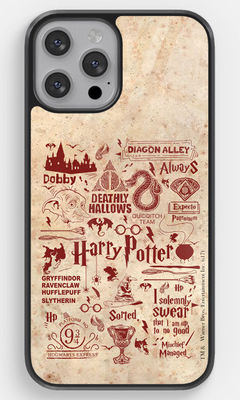 Buy Harry Potter Infographic Red - Glass Case For iPhone 12 Pro Phone Cases & Covers Online