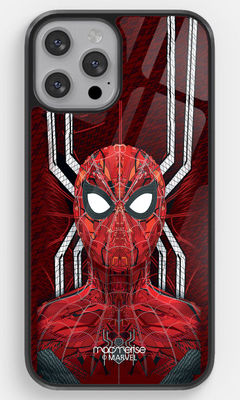 Buy Spidey Stance - Glass Case For iPhone 12 Pro Phone Cases & Covers Online