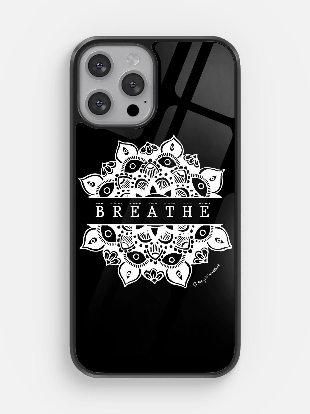 Buy Breathe White - Glass Phone Case for iPhone 13 Pro Max Phone Cases & Covers Online