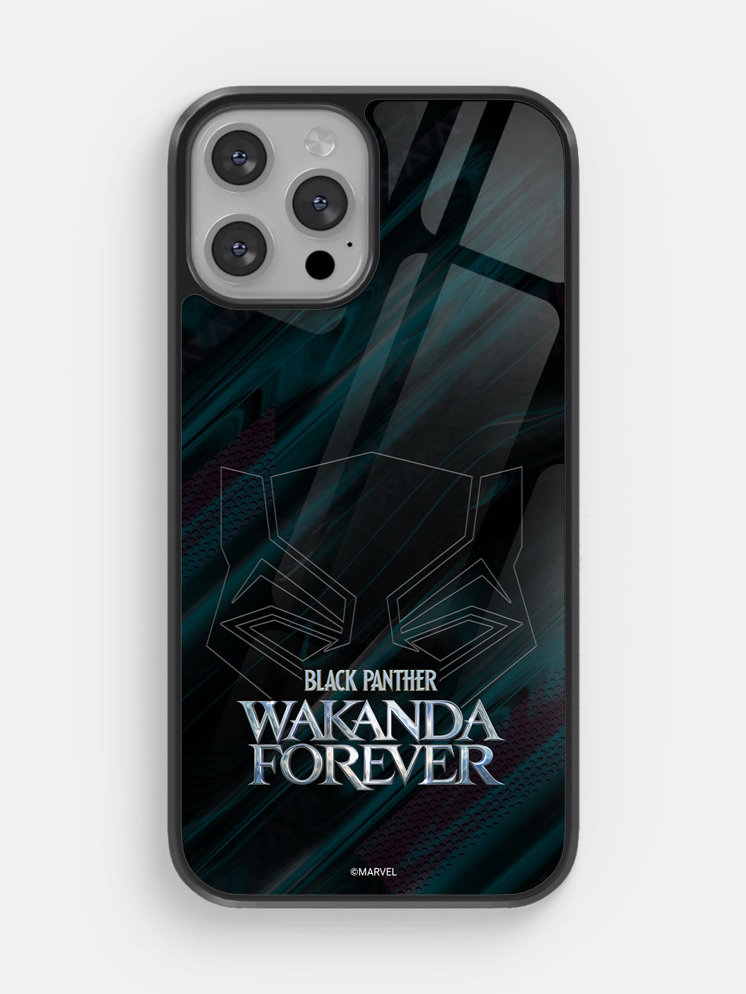 Buy Wakanda Forever Logo Macmerise Glass Case for iPhone 11 Pro Max Online