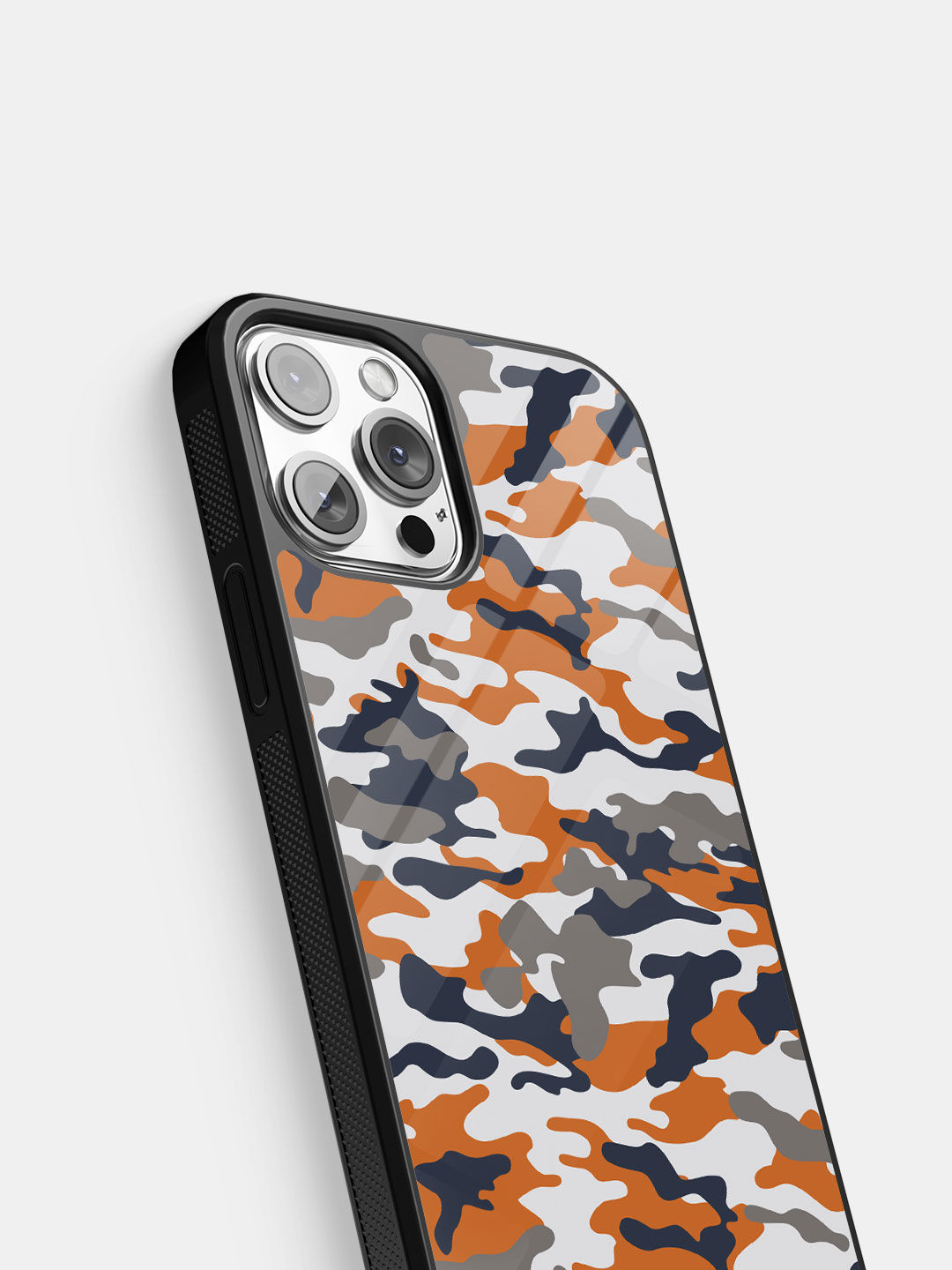 Camo Saddle Brown - Glass Case For iPhone 13 Pro Max