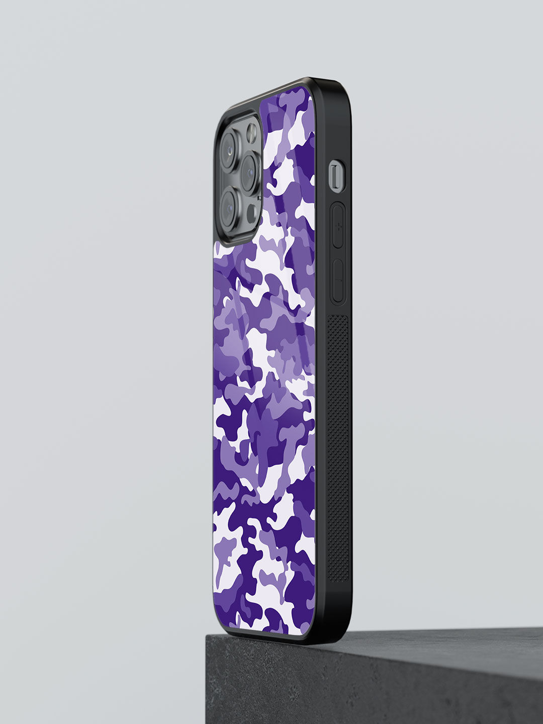 Camo Persian Indigo - Glass Case For iPhone 13 Pro Max