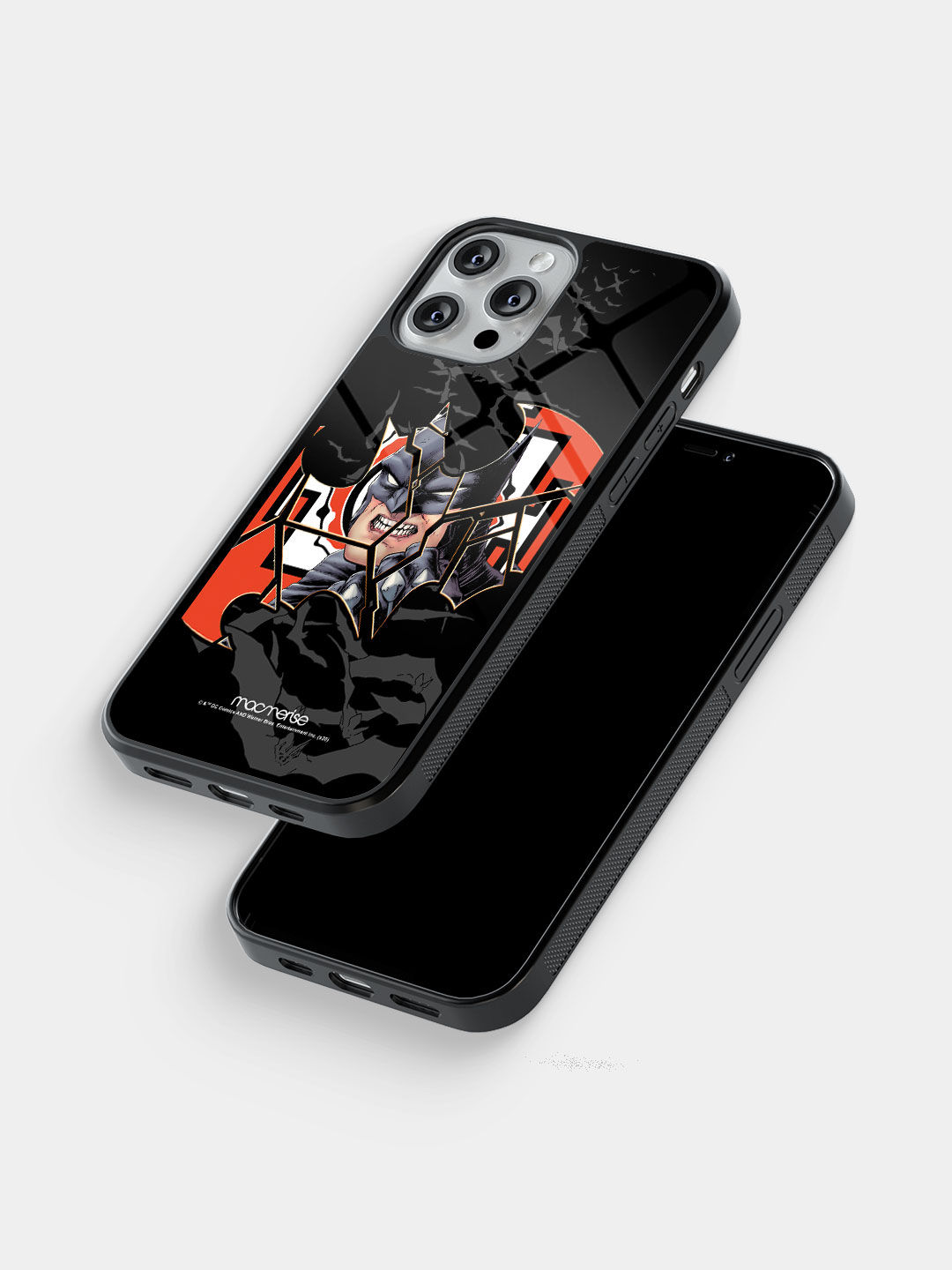 Angry Bat - Glass Case For iPhone 13 Pro Max