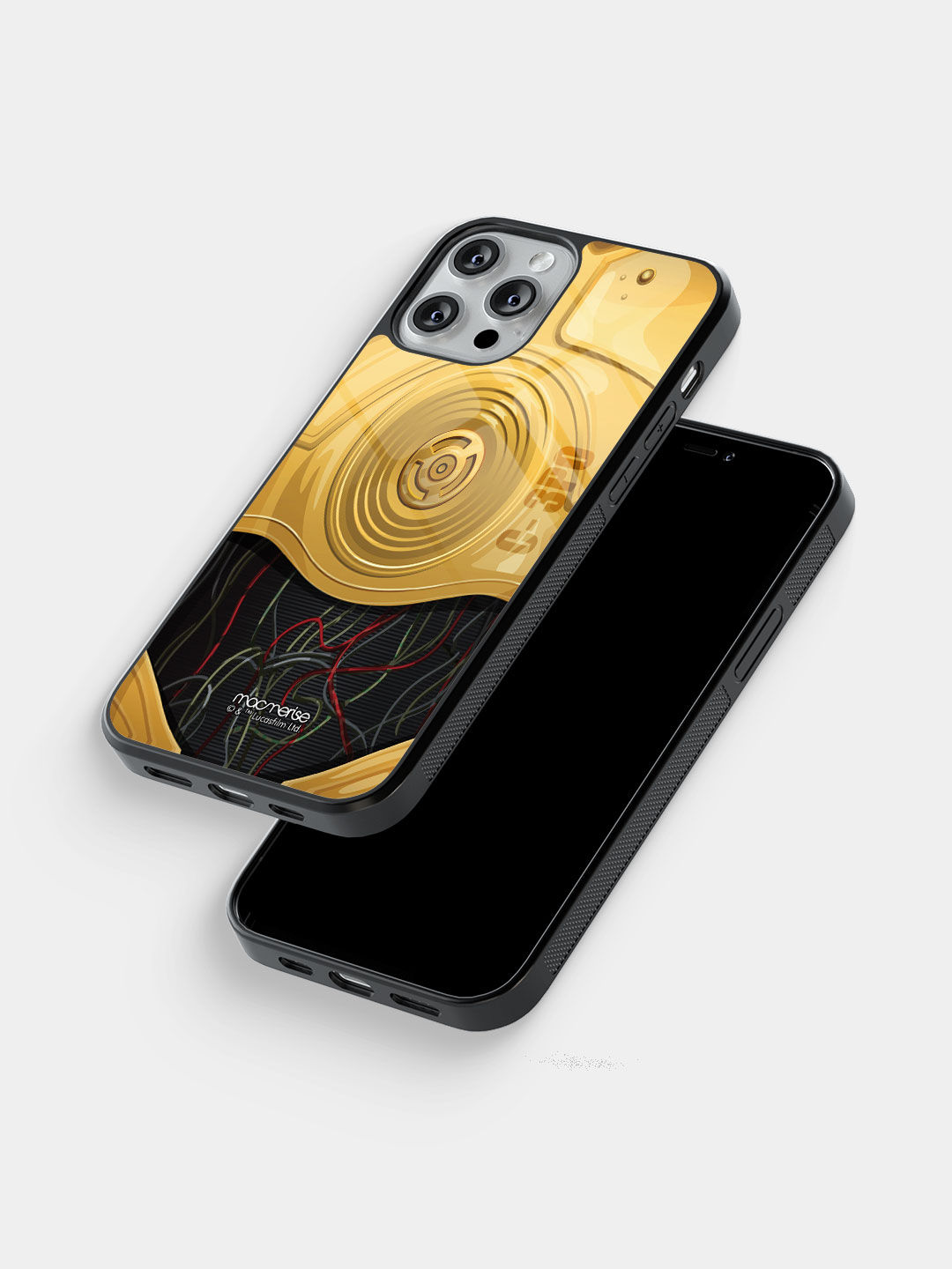 Attire C3PO - Glass Case For iPhone 13 Pro Max