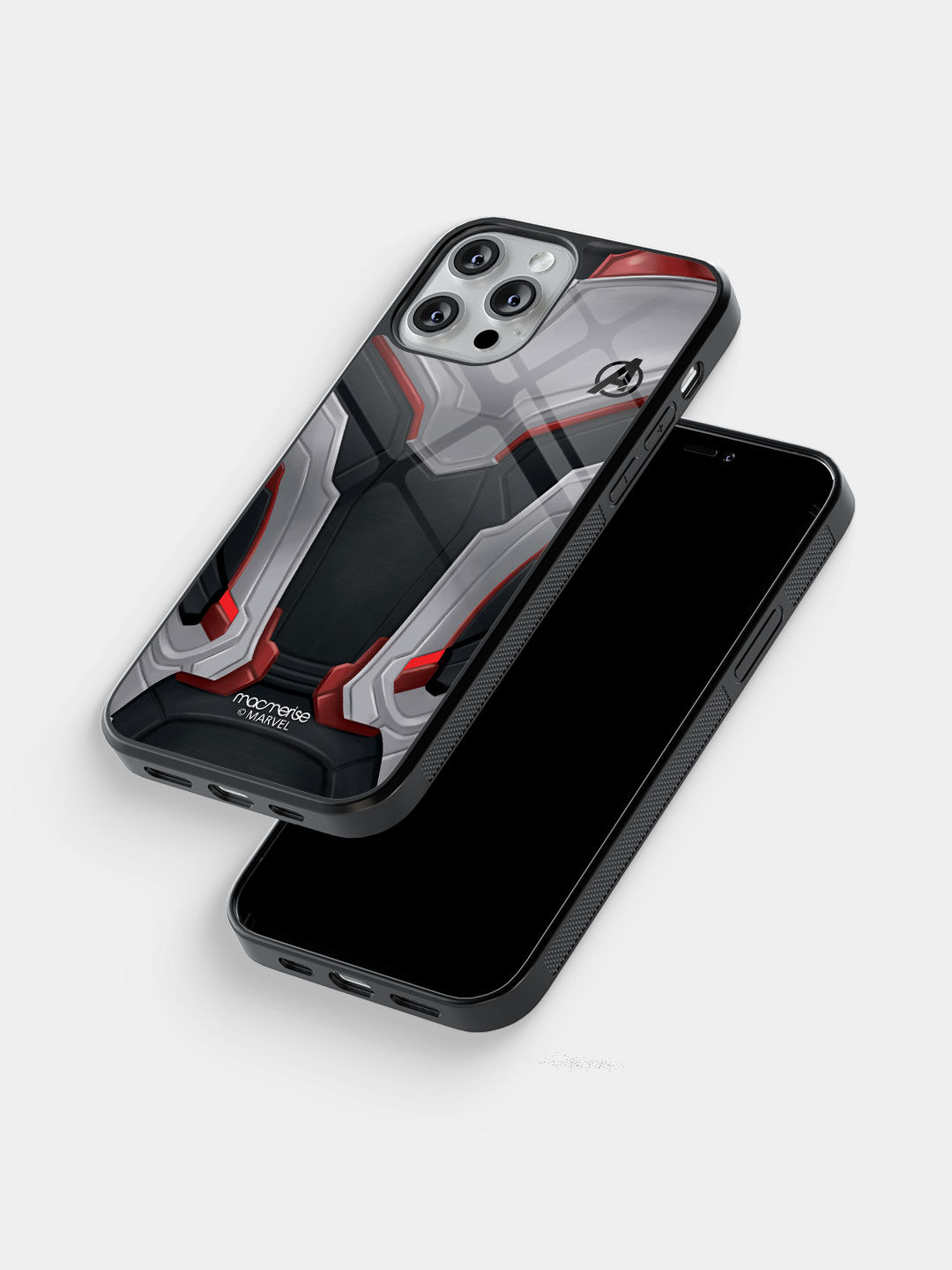Avengers Endgame Suit - Glass Case For iPhone 13 Pro Max