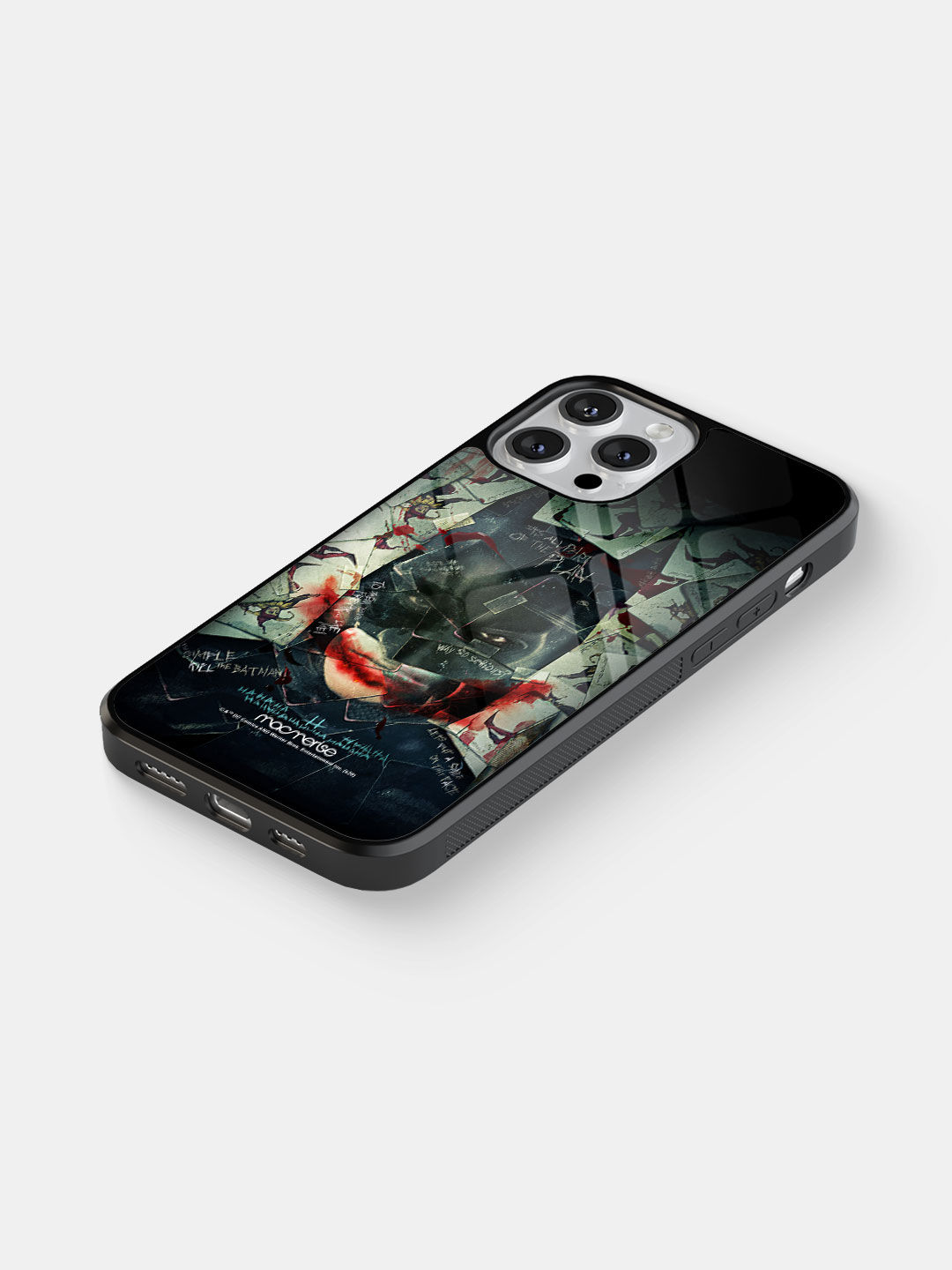 Bat Joker - Glass Case For iPhone 13 Pro Max