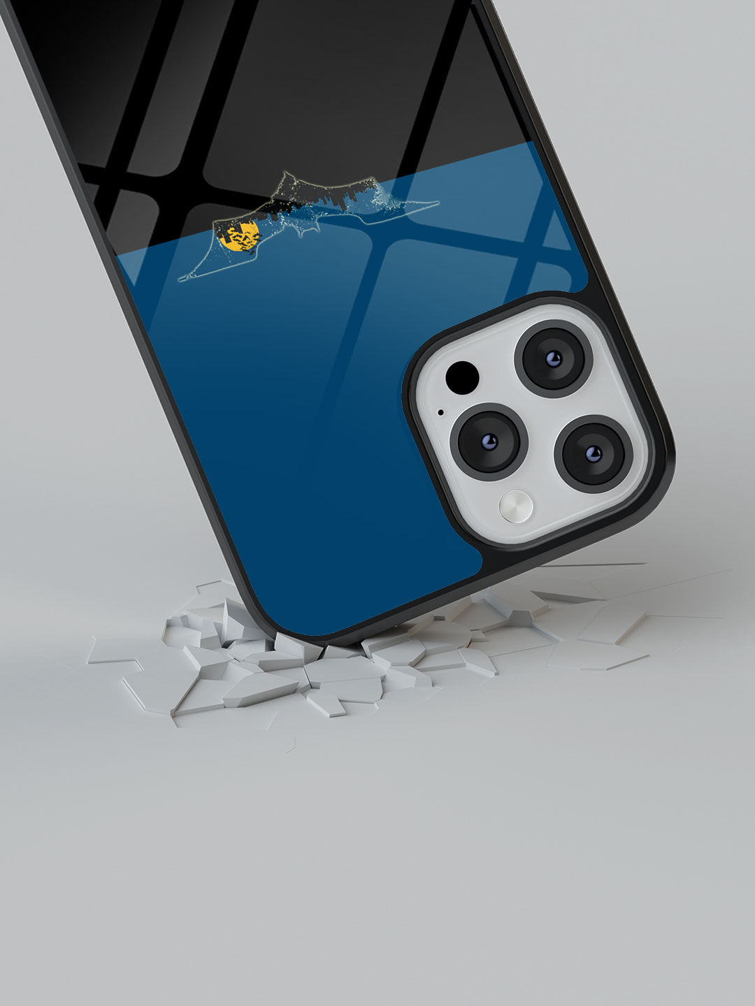 Batmans Gotham - Glass Case For iPhone 13 Pro Max