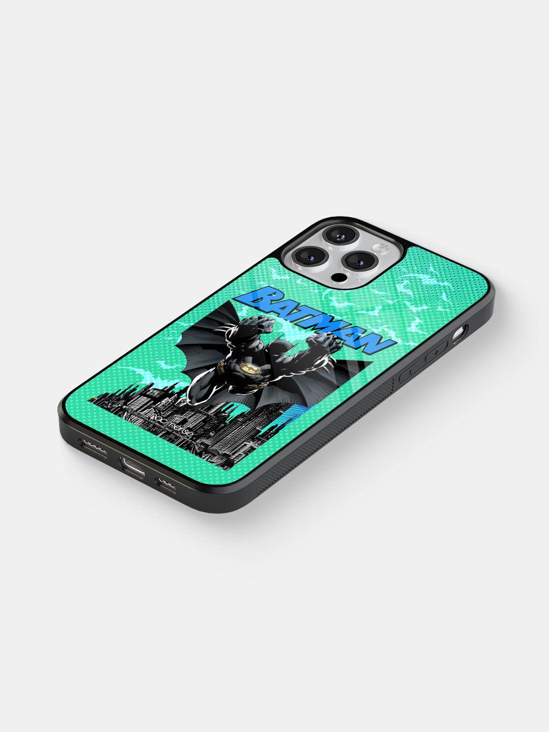 Bat on the hunt - Glass Case For iPhone 13 Pro Max
